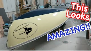 ALL ROLL AND NO TIP  PAINTING YOUR BOAT WITH ALEXSEAL [upl. by Mueller]