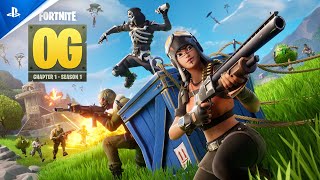 Fortnite OG  Chapter 1 Season 1 Gameplay Trailer  PS5 amp PS4 Games [upl. by Soluk]