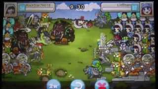 Little Empire  RockStar76018 Vs Cliffman Battle Android [upl. by Marcelo142]