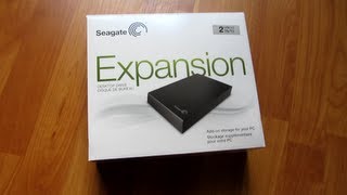 2TB Seagate Expansion Desktop Drive review [upl. by Aihtnis]