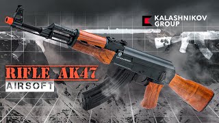 Rifle AK47  KALASHNIKOV BLOWBACK AIRSOFT [upl. by Drice452]