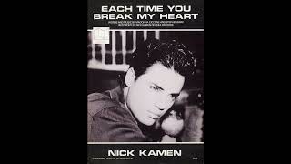 Nick Kamen  Each Time You Break My Heart   The Modern Remix [upl. by Derrik57]