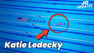 WOW Unstoppable USA’s Katie Ledecky makes Olympic History with Gold in 1500m Freestyle [upl. by Enerol906]