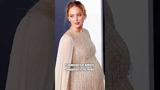 2 celebrities who announced their pregnancies in 2024jenniferlawrence entertainment [upl. by Einnal]