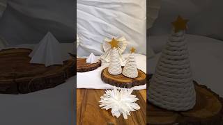 Schnell amp Einfach DIY Tannenbaum aus Klopapierrolle Weihnachtsdeko [upl. by Brion732]