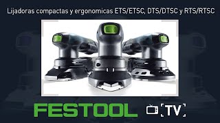 Lijadoras profesionales compactas y ergonómicas  Review  Festool Demo 16 TV [upl. by Akym]