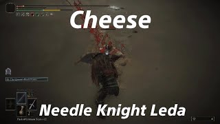 ELDEN RING Needle Knight Leda Cheese [upl. by Etnovad]