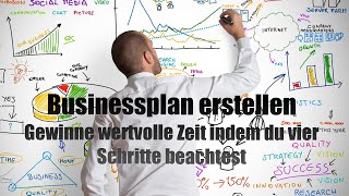 So erstellst du deinen Businessplan in 4 Schritten [upl. by Enomahs]