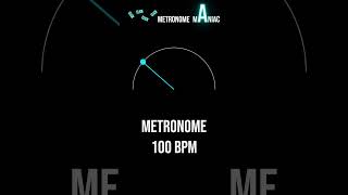 METRONOME 100 BPM 🎶 shorts [upl. by Akym463]