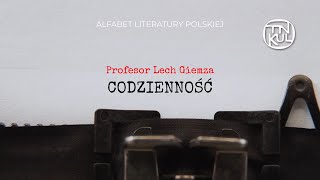 Alfabet Literatury Polskiej  C jak Codzienność [upl. by Eifos]