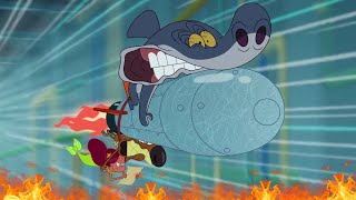 Zig amp Sharko 😱 NEW SEASON 3 EPISODES in HD  A DANGEROUS GAME [upl. by Avlem382]