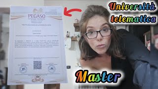 Laurea master online unipegaso  i miei consigli [upl. by Adlog]