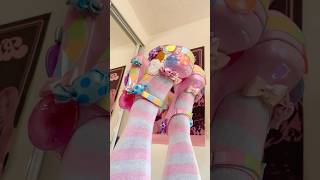 Cutest Candyland Maryjanes✨🍭🍬 candyland halloweencostume kawaiigirl kawaii [upl. by Rawden]