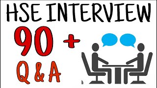 90 HSE Interview Questions amp Answers for Last Minute Interview Revision [upl. by Annahs]