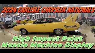 2024 Carlisle Chrysler Nationals High Impact Paint Muscle Machine Display chryslernationals mopar [upl. by Morlee]