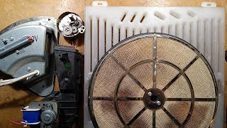 Desiccant drum dehumidifier teardown [upl. by Ahsial]