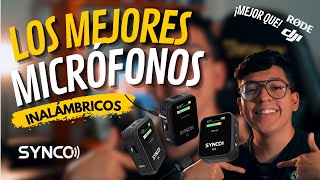 LOS MEJORES MICRÓFONOS INALÁMBRICOS  SYNCO G2 A2 REVIEW 🎙️ PROFESIONAL CALIDADPRECIO [upl. by Ris]