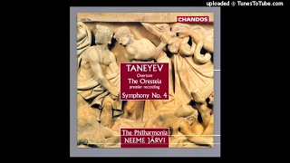 Sergei Taneyev  Oresteia Overture based on themes from the opera Op 6 1889 [upl. by Ttelracs]