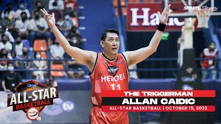 NCAA Season 98  Allan Caidic Highlights Heroes vs Saints  GMANCAA AllStar Basketball Game [upl. by Manara]