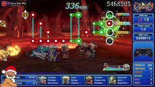 Theatrhythm Final Bar Line  Force Your Way FFVIII Supreme Perfect Chain [upl. by Annet683]