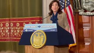 Gov Kathy Hochul on closing of Sumitomo plant in Tonawanda [upl. by Arutak393]