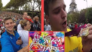 20KM DE PARIS 2017  revivre le parcours [upl. by Yeniffit]