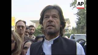 Further comments by opposition leader Imran Khan [upl. by Riada]