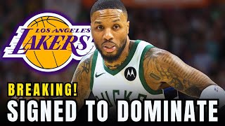 🚨 DAMIAN LILLARD THE KING OF CLUTCHES TO TURN THE LAKERS INTO AN UNSTOPPABLE MACHINE LAKERS NEWS [upl. by Ekal]