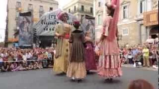 Ball de Gegants Mercè 2013 [upl. by Savanna183]