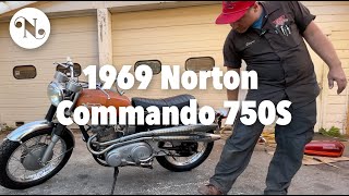 Nova Motorcycles1969 Norton Commando 750s Scrambler [upl. by Nyliahs]