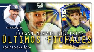 🟦🟩🟦 La bici del CAMPEÓN de ESPAÑA y llegan los PRIMEROS FICHAJES al equipo INSIDE CORTIZO 2024 [upl. by Telrats]