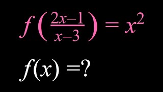 A Quick and Easy Functional Equation [upl. by Esyli67]