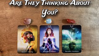 💘💕 Are They Thinking Of You What Are They Thinking About Pick A Card Love Reading [upl. by Yanaj]