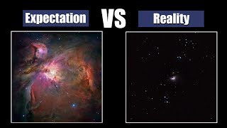 DeepSky Objects Through a Telescope Expectation and Reality [upl. by Onailil]