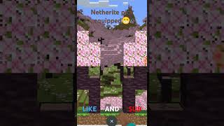 Getting netherite pickaxe in minecraft browser version🤩🤩🤩 minecraft [upl. by Atinod961]