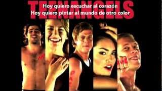 Llega en forma de amor  Teen Angels 2012 con letra [upl. by Llezom707]