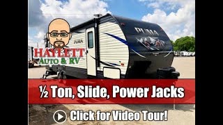 Sold Used 2018 Puma 27RLSS Rear Living Half Ton Palomino Travel Trailer [upl. by Glori]