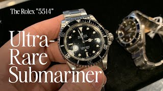 Hands on with a Rolex PreComex quot5514quot Submariner [upl. by Mandeville]