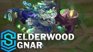 Elderwood Gnar Skin Spotlight  PreRelease  League of Legends [upl. by Zachery]