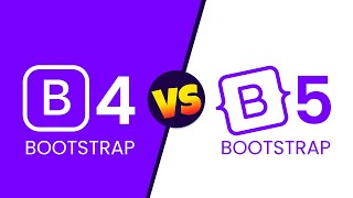 Bootstrap 4 vs Bootstrap 5  Major Differences Most Devs Dont Know  Frontend Interview Questions [upl. by Nidnerb]