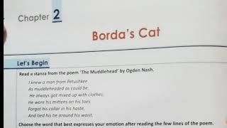 Class 8th Chapter 2 Bordas Cat part 1 [upl. by Westphal]