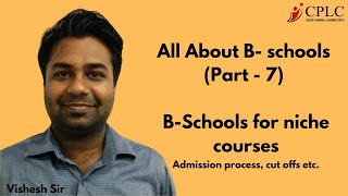 All About BSchools Niche Colleges Part 7 of 10  Specialized MBA Programs [upl. by Kcirtapnaes]