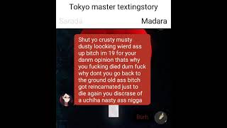 Uchiha group chatsaradas revealborusaranaruto texting story [upl. by Leagiba761]