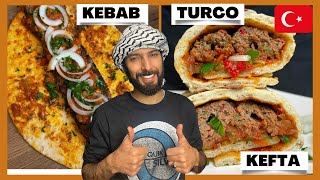 Kebab ou Kefta Receita turca aprenda a fazer passo a passo [upl. by Ferde353]