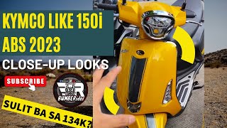 SOSYAL GOLD LOOKS  KYMCO LIKE 150i ABS 2023 [upl. by Peery]