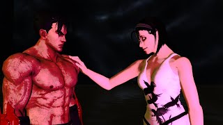 Tekken 8 MOVIE  Jin meets Unknown [upl. by Enirol]