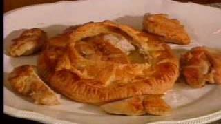 Braised sweetbreads in puff pastry with truffle sause  Jacques Pepin 2 [upl. by Wendie529]