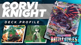 Corviknight VMAX  Bronzong Deck Profile Battle Styles [upl. by Siger]