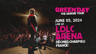 Green Day Live at LDLC Arena DécinesCharpieu France  June 5 2024 [upl. by Hortensa]