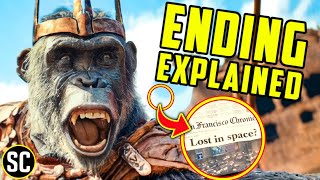 KINGDOM of the PLANET OF THE APES  ENDING EXPLAINED  EASTER EGGS You Missed [upl. by Howard412]